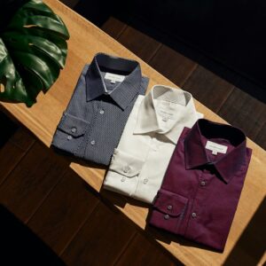 The Obsidian Luxe Twill Solid Shirt